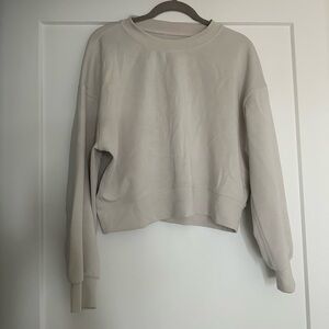 Lululemon Softstreme Cropped Sweatshirt